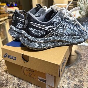 ASICS Athletic Shoes - Black and White